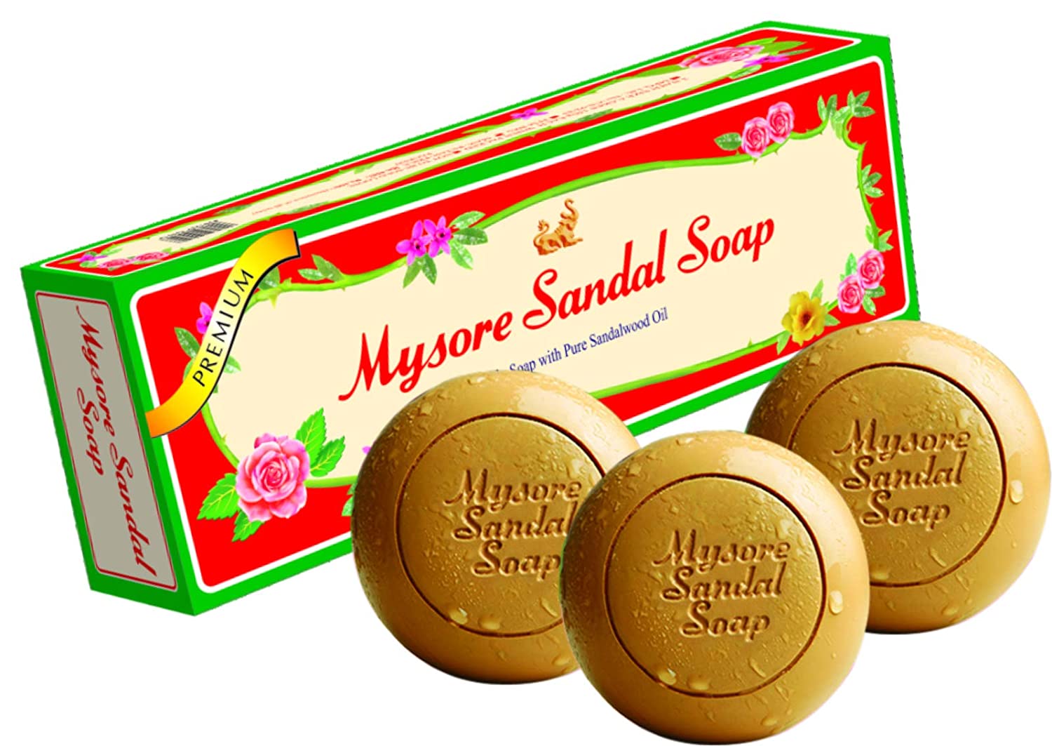 Mysore Sandal  Bath Soap (150g X 3) 450g